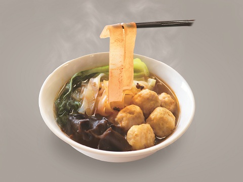 平べったい生マロニーちゃんの麻辣湯