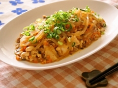 生マロニーの野菜麻婆