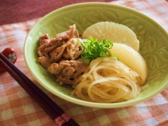 マロニーと大根の煮物