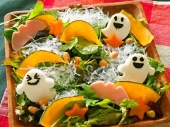プチプチのハロウィンサラダ